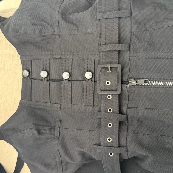 French Connection Black Strapless Dress - Picture 8 of 9